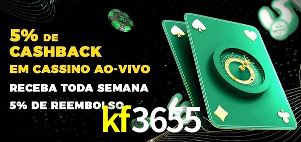 Promoções do cassino ao Vivo kf3655